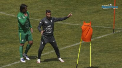 Eliminatorias: Marcelo Martins y Carlos Lampe entrenan para el partido contra Colombia