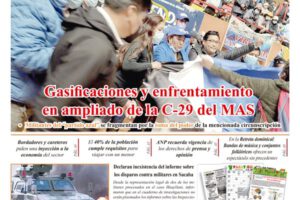Edición impresa La Patria del 30 de agosto de 2021