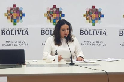 Vacunas guardadas en Bolivia