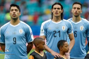 Cavani y Suárez eliminatorias