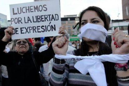 Libertad de expresión es un derecho constitucional