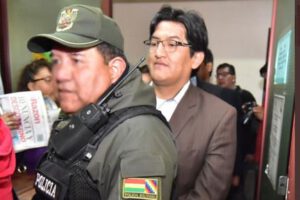 Detención preventiva Jesús Vera por la quema de los PumaKatari