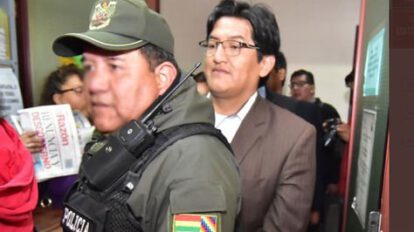 Detención preventiva Jesús Vera por la quema de los PumaKatari