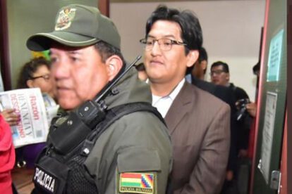 Detención preventiva Jesús Vera por la quema de los PumaKatari