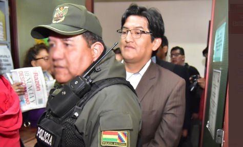 Detención preventiva Jesús Vera por la quema de los PumaKatari