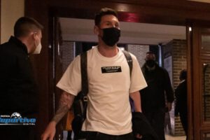 Messi en Venezuela para la concentración de la selección argentina