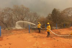 Incendios en Santa Cruz controlados al 95%