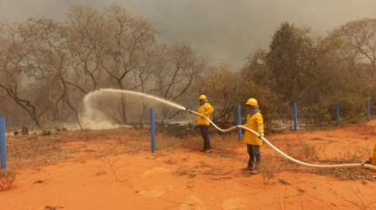 Incendios en Santa Cruz controlados al 95%