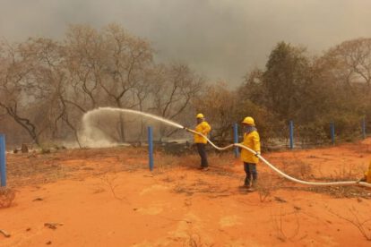 Incendios en Santa Cruz controlados al 95%