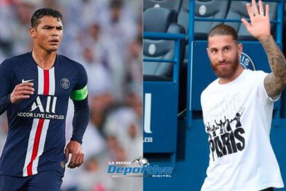 Thiago Silva expresa su molestia por la contratación de Sergio Ramos en el PSG