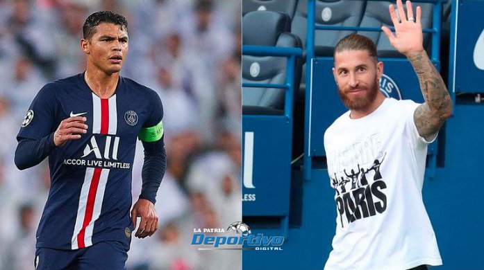 Thiago Silva expresa su molestia por la contratación de Sergio Ramos en el PSG