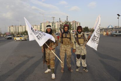 Talibanes celebran su regreso al poder en Afganistán