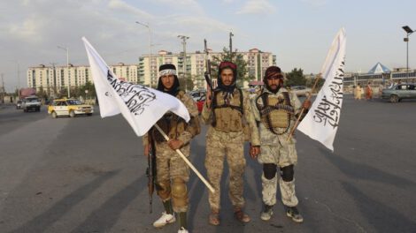 Talibanes celebran su regreso al poder en Afganistán