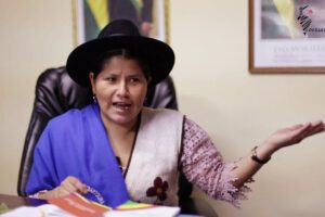 Flora Aguilar critica a Añez por los 38 muertos en Bolivia