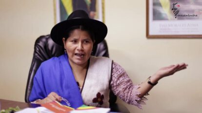 Flora Aguilar critica a Añez por los 38 muertos en Bolivia
