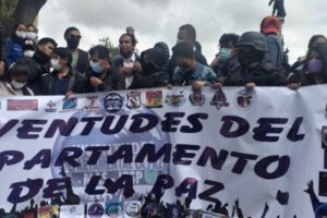 Juventudes afines al MAS advierten con movilizaciones si Añez sale de la cárcel