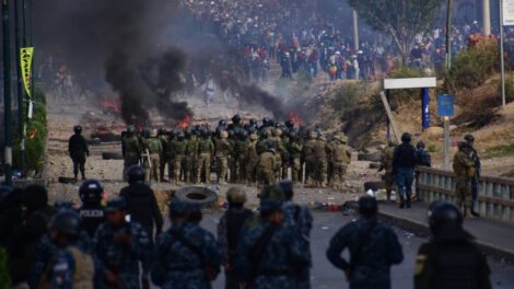 Represión de 2019 en Sacaba por la Fuerza Aérea Boliviana