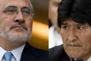 Acusaciones entre Carlos Mesa y Evo Morales
