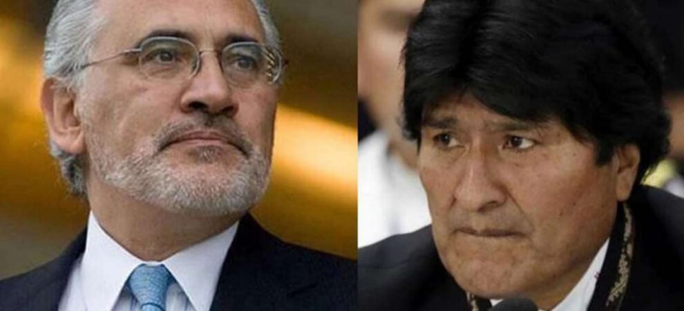 Acusaciones entre Carlos Mesa y Evo Morales