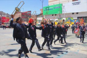 Día del Peatón y la Retreta de Bandas del Carnaval de Oruro