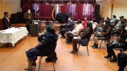 Retorno de estudiantes a las aulas en el Instituto Superior de Música María Luisa Luzio