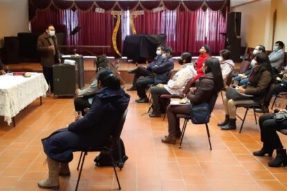 Retorno de estudiantes a las aulas en el Instituto Superior de Música María Luisa Luzio