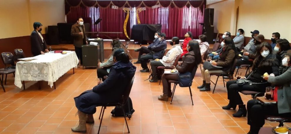 Retorno de estudiantes a las aulas en el Instituto Superior de Música María Luisa Luzio