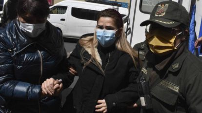 Jeanine Añez en detención preventiva