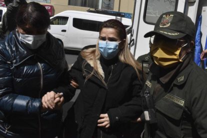 Jeanine Añez en detención preventiva