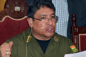 El excomandante de la Policía, Yuri Calderón
