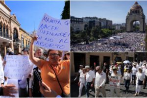 Protestas en México por la falta de seguridad