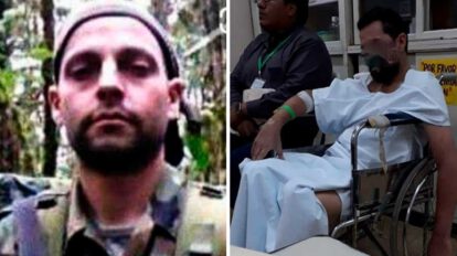 Guerrillero de la FARC en enfrentamientos en Montero