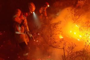 Incendio en Sacaba afectó 730 hectáreas