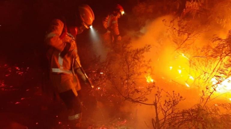 Incendio en Sacaba afectó 730 hectáreas