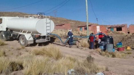 agua para consumo humano en Oruro