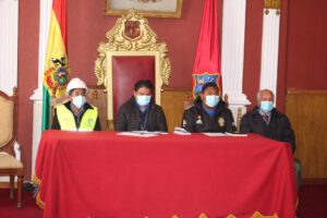Actividades por el Día del Peatón en Oruro