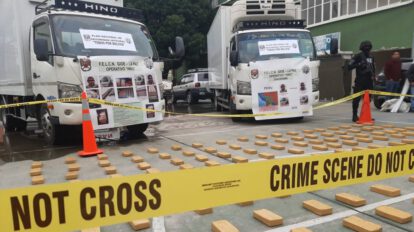 Incautación de droga valuada en medio millón de dólares