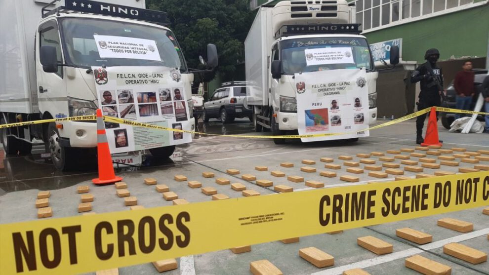 Incautación de droga valuada en medio millón de dólares