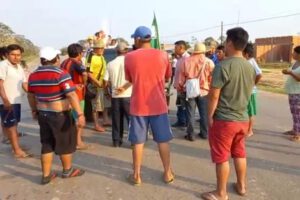 Marcha indígena en defensa de derechos y territorio