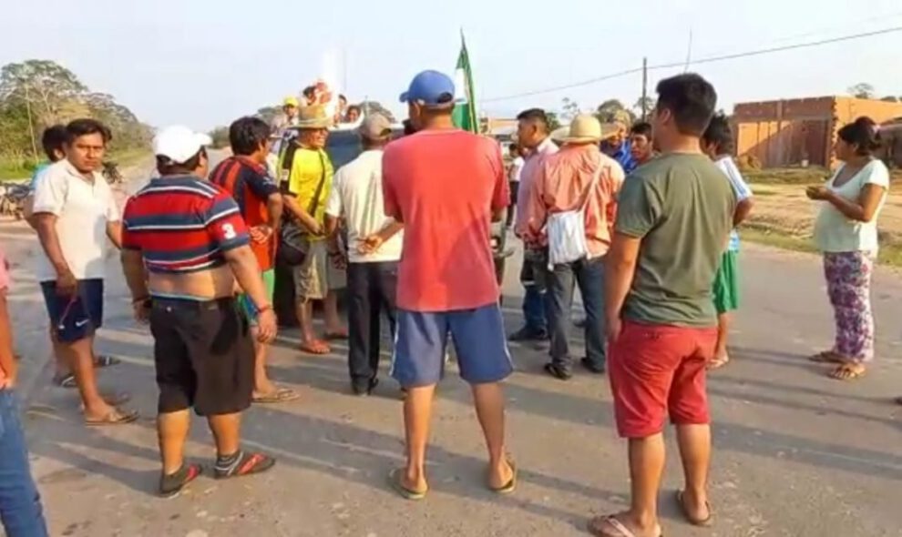 Marcha indígena en defensa de derechos y territorio