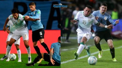 Bolivia cae ante Uruguay en las eliminatorias