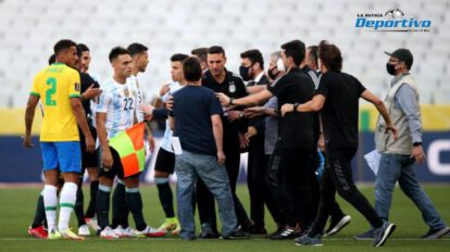 Suspenden partido Brasil Argentina en eliminatorias