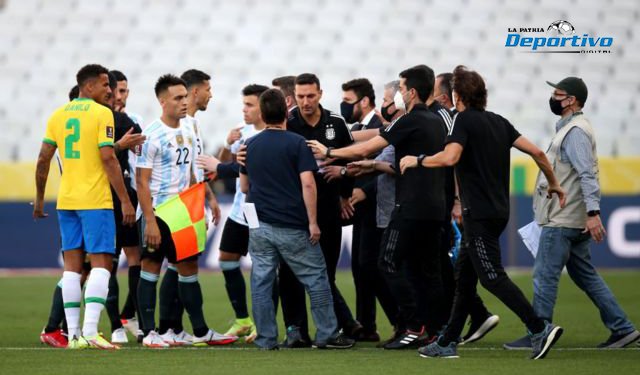 Suspenden partido Brasil Argentina en eliminatorias