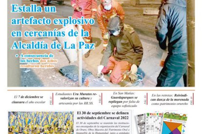 Edición impresa La Patria del 6 de septiembre de 2021