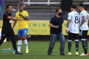 Suspensión del partido Brasil-Argentina por la FIFA