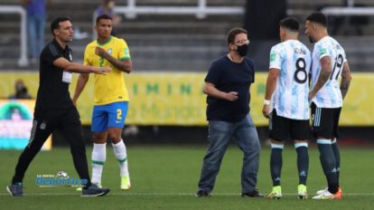 Suspensión del partido Brasil-Argentina por la FIFA