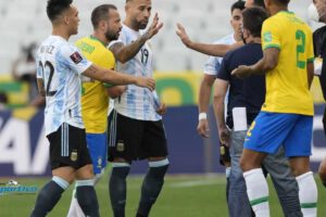Suspendido el partido Brasil Argentina por intervención de Anvisa