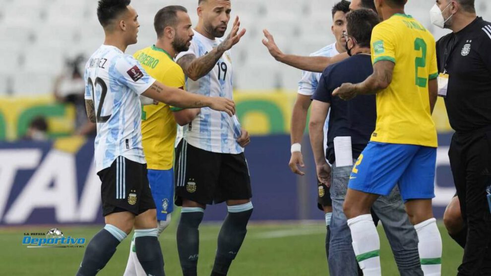 Suspendido el partido Brasil Argentina por intervención de Anvisa