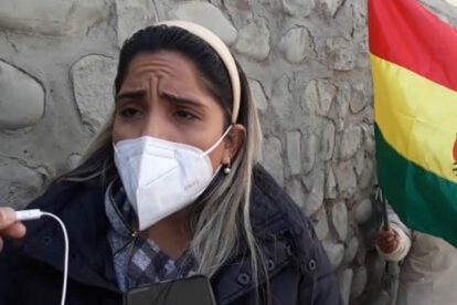 Carolina Rivera Añez critica al Ministro de Justicia Iván Lima