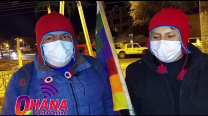 Amenazas a Amparo Carvajal por Wila lluch`us